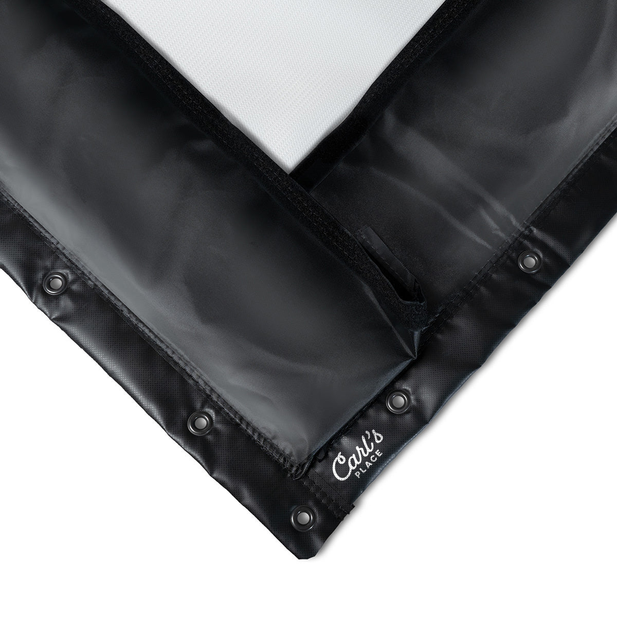 Carl's Place High-Contrast Gray Golf Impact Screens