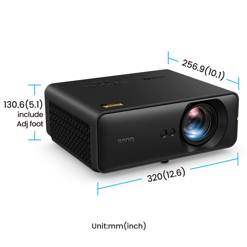BenQ AH500ST 4000 Lumen Short Throw 1080P Laser Golf Simulator Projector